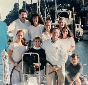 Original photo of Ken Keefe and Paul Kaplan's families
